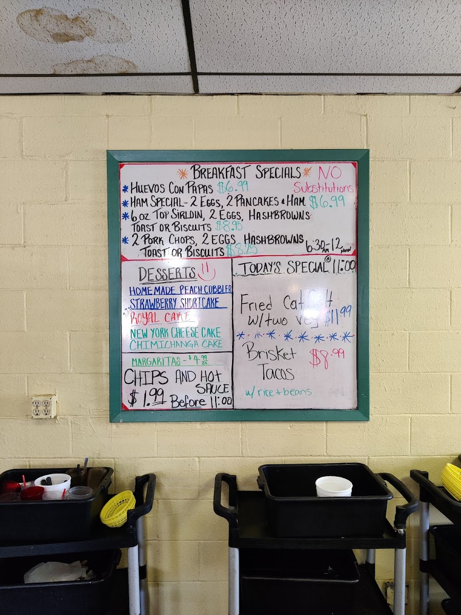 Yellow Rose Cafe Menu - Image 5